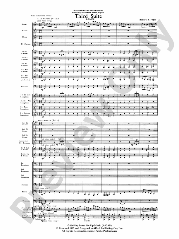 Third Suite (I. March, II. Waltz, III. Rondo)