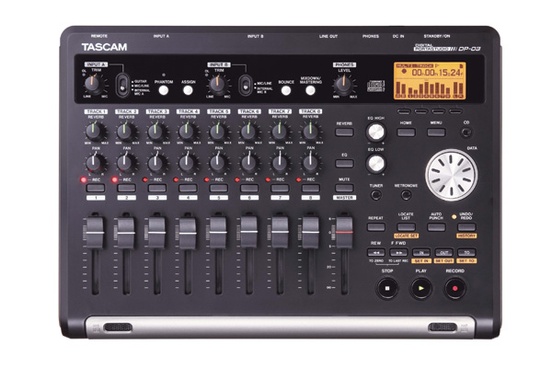 Tascam DP-03 Digital Portastudio 8 Track Recorder