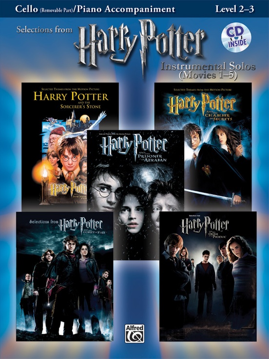 Harry Potter Instrumental Solos for Strings (Movies 1-5)
