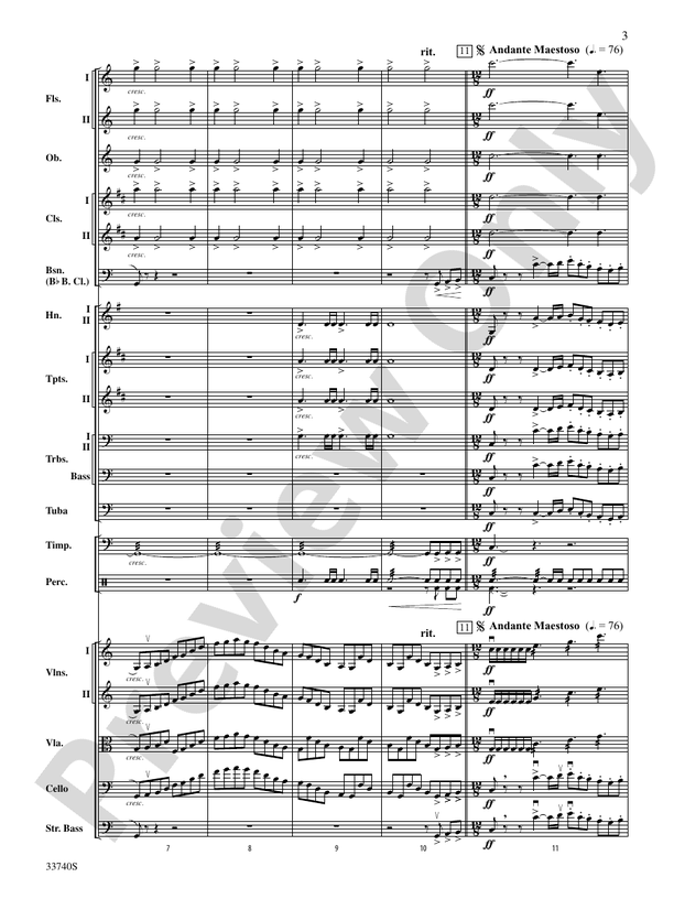 Poeme Symphonique "Les Preludes": Score