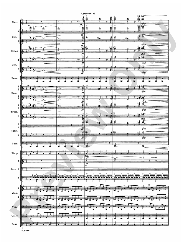 The Empire Strikes Back Medley: Full Orchestra Conductor Score