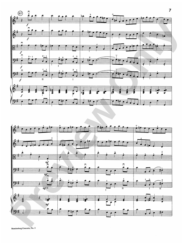 Brandenburg Concerto No. 3