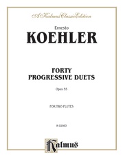 Forty Progressive Duets, Opus 55