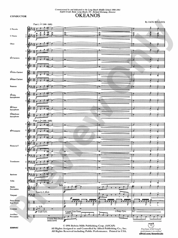 Okeanos: Score