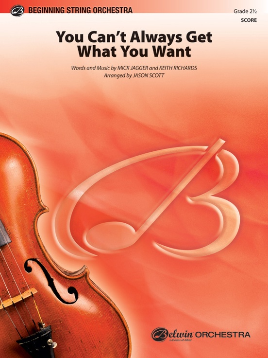 You Can't Always Get What You Want: 1st Violin