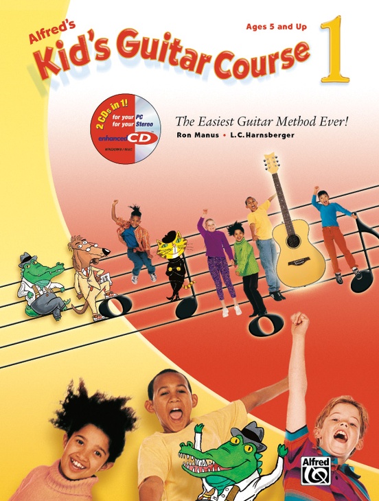 Alfred S Kid S Guitar Course 1 Guitar Book Amp Enhanced Cd