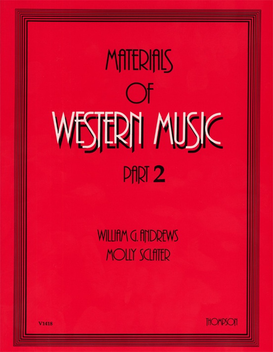 Materials of Western Music, Part 2