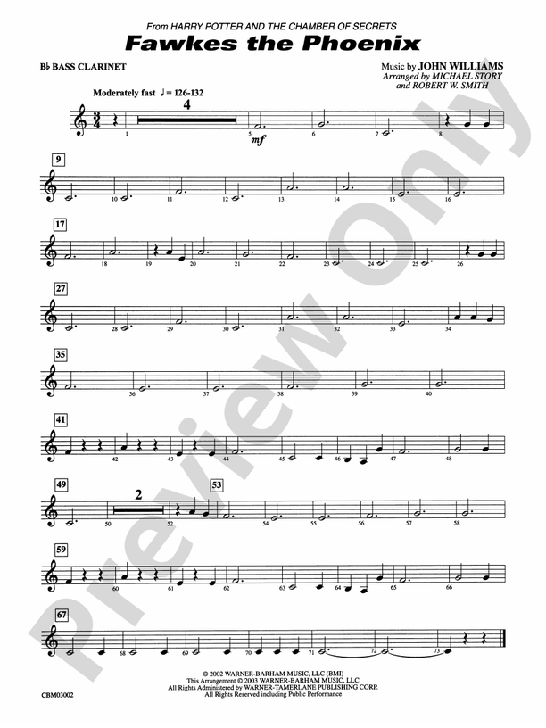 Fawkes the Phoenix (from Harry Potter and the Chamber of Secrets) B