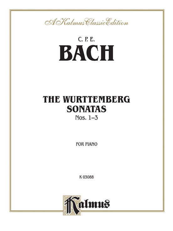 The Württenburg Sonatas, Volume I, Nos. 1-3
