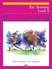 Alfred's Basic Piano Library: Ear Training Book 4