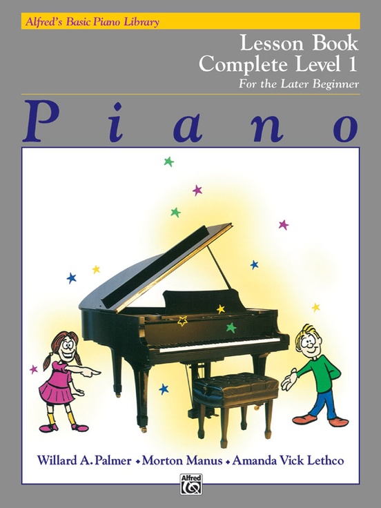 Alfred's Basic Piano Library: Lesson Book Complete 1 (1A ...