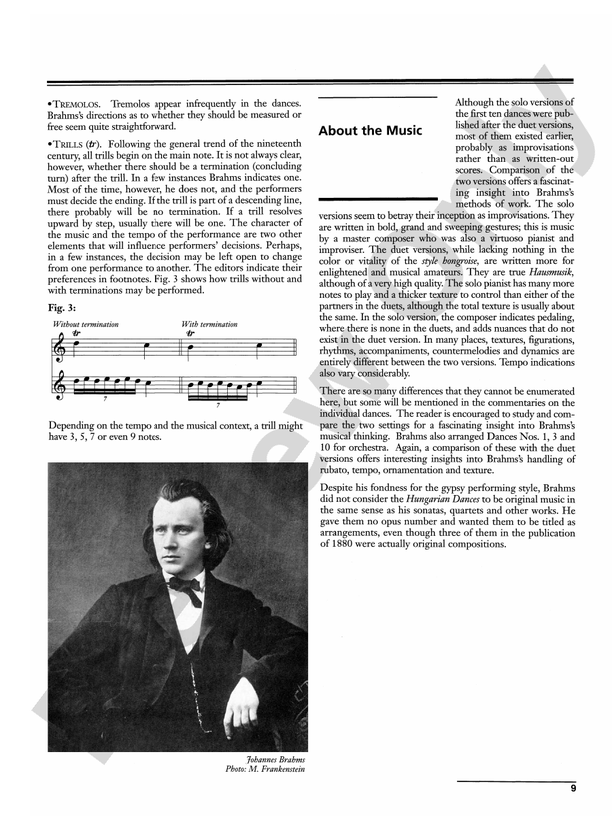 Brahms: Hungarian Dances, Volume 1 - Piano Duet (1 Piano, 4 Hands)