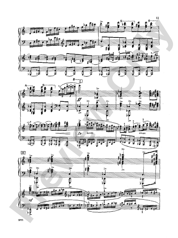 Piano Concerto No. 3 in C Major, Opus 26 - 1st Movement - Piano Duo (2 Pianos, 4 Hands)