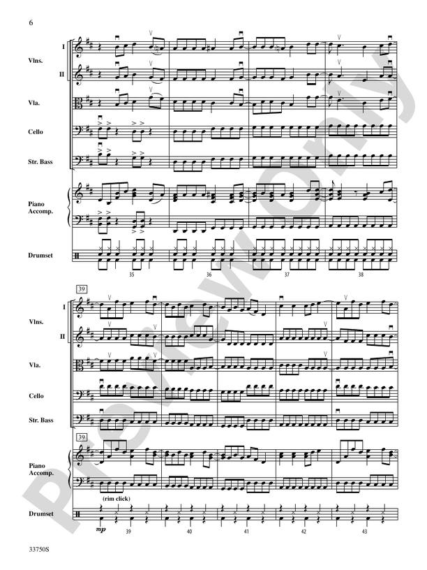 21 Guns: String Orchestra Conductor Score & Parts: Green Day