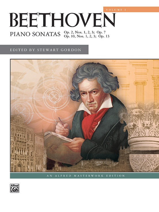 Beethoven: Piano Sonatas, Volume 1 (Nos. 1-8): Piano Book: Ludwig van  Beethoven