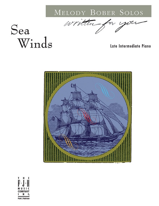 Sea Winds: Late Intermediate Piano Sheet: Melody Bober | Sheet Music
