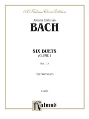 Bach: Six Duets, Volume I