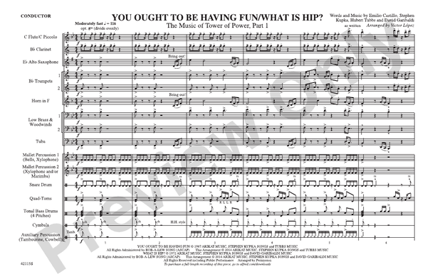 You Ought to Be Having Fun / What Is Hip?