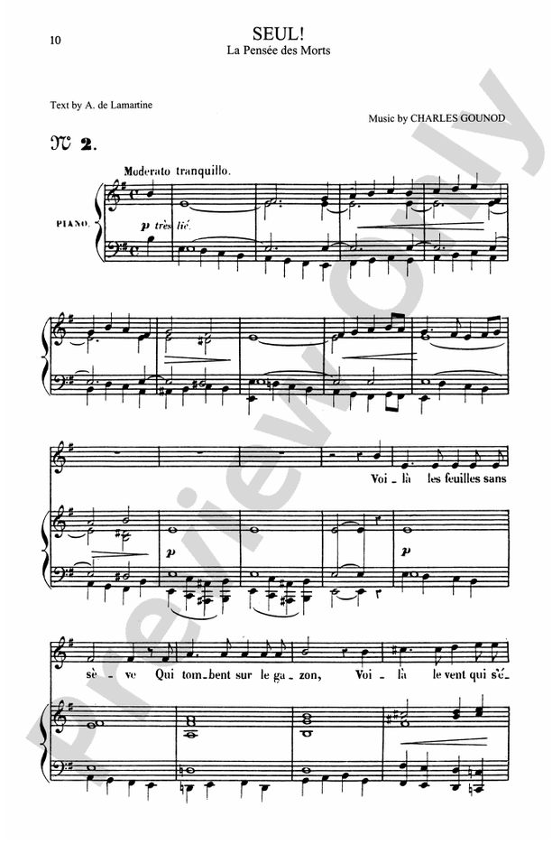 Gounod: Songs, Volume I, High Voice (French)