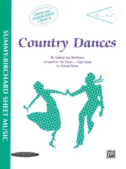 Country Dances - Piano Quartet (2 Pianos, 8 Hands)
