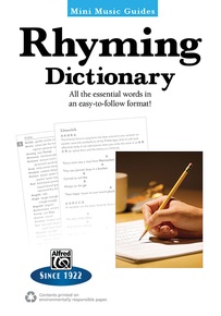 Mini Music Guides: Rhyming Dictionary