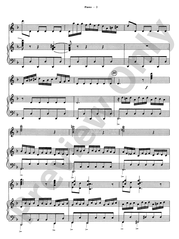 Concerto Grosso in D Minor: Piano Accompaniment: Piano Accompaniment Part -  Digital Sheet Music Download