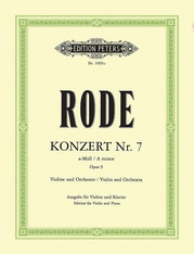 Violin Concerto No. 7 in A minor Op. 9 (Edition for Violin and Piano)