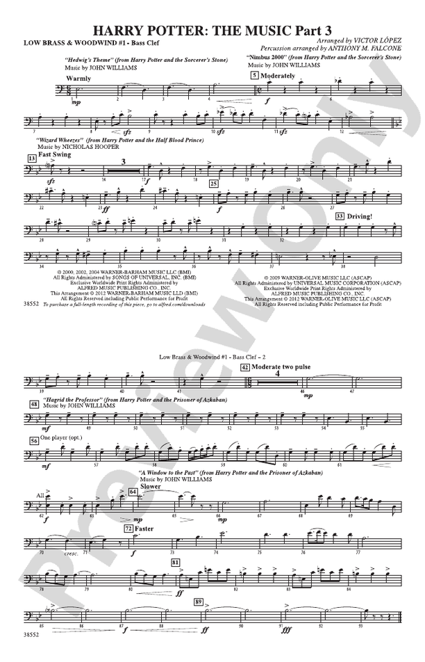 貴重/輸入譜】HarryPotter TheMusic part3 本