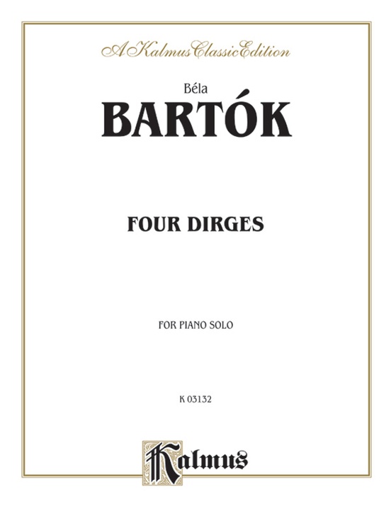 Four Dirges, Opus 8
