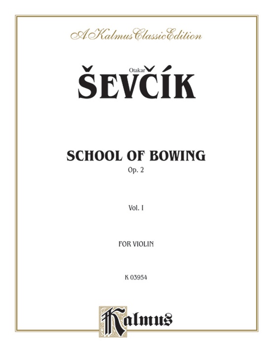School of Bowing, Opus 2, Volume I