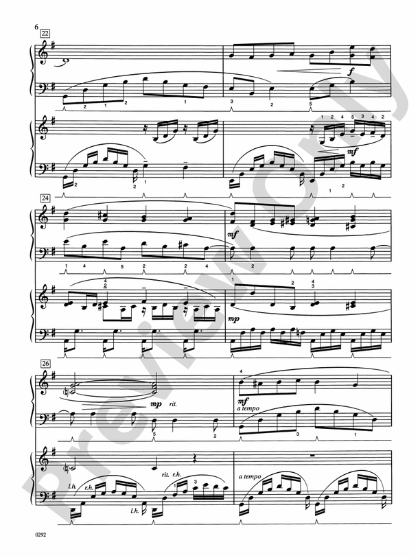 Concerto #1 in A Minor - Piano Duo (2 Pianos, 4 Hands)