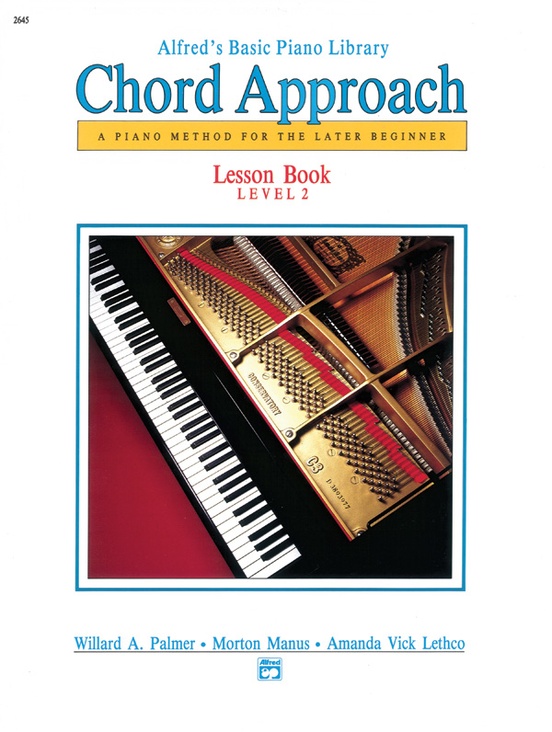 Alfred S Basic Piano Chord Approach Lesson Book 2 Piano Book