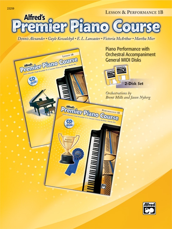 Premier Piano Course, GM Disk 1B for Lesson and Performance
