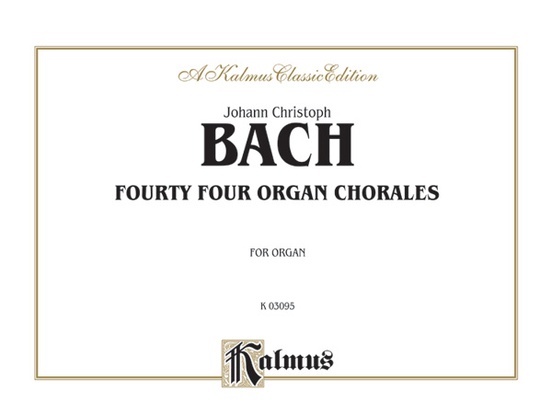 Forty-Four Organ Chorales