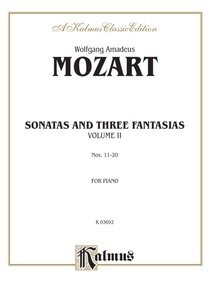 Sonatas and Three Fantasias, Volume II (Nos. 11-20)