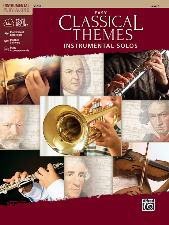 Easy Classical Themes Instrumental Solos for Strings