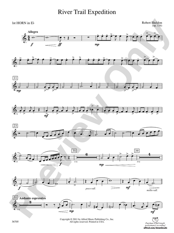 River Trail Expedition (wp) 1st Horn in Eflat (wp) 1st Horn in E