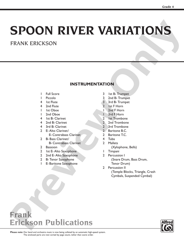 Spoon River Variations