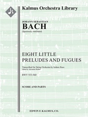 Eight Little Organ Preludes and Fugues, BWV 553-560 (spuriously attributed)