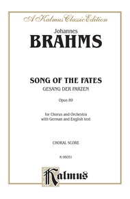 Song of the Fates (Gesang der Parzen), Opus 89