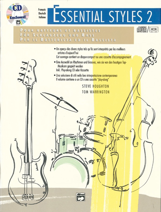 Essential Styles for the Drummer and Bassist, Book 2
