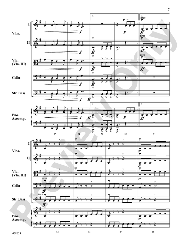 Pieces of Eight: Score: String Orchestra Score - Digital Sheet