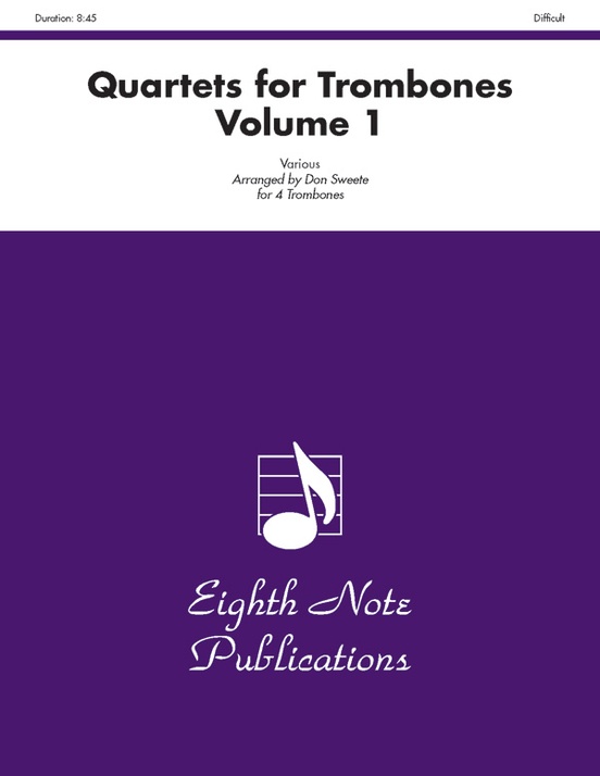 Quartets for Trombones, Volume 1