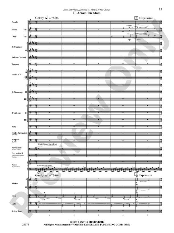 Suite from the Star Wars Epic -- Part I