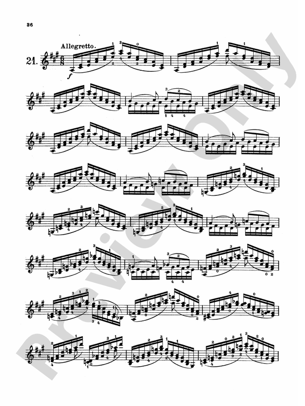 Dont Etudes and Caprices, Op. 35 No. 21 Part Digital Sheet Music