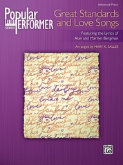 Popular Performer: 1920s and 1930s Love Songs: Piano Book | Sheet Music