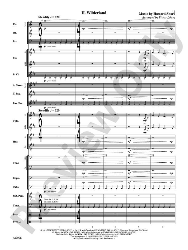 The Hobbit: The Desolation of Smaug, Suite from