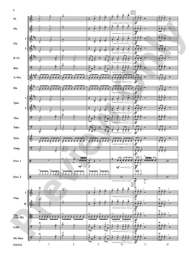 field-day-score-full-orchestra-score-digital-sheet-music-download