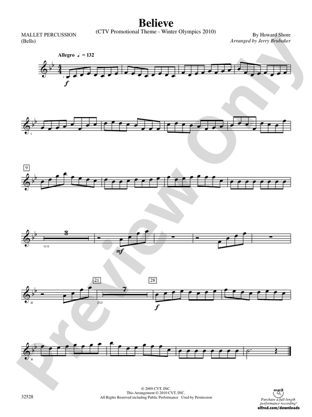 Download Olympic Fanfare And Theme Sheet Music By John Williams