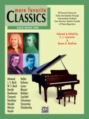 More Favorite Classics: Solo, Book 1